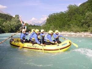 Rafting Soča