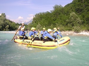 Rafting Soča